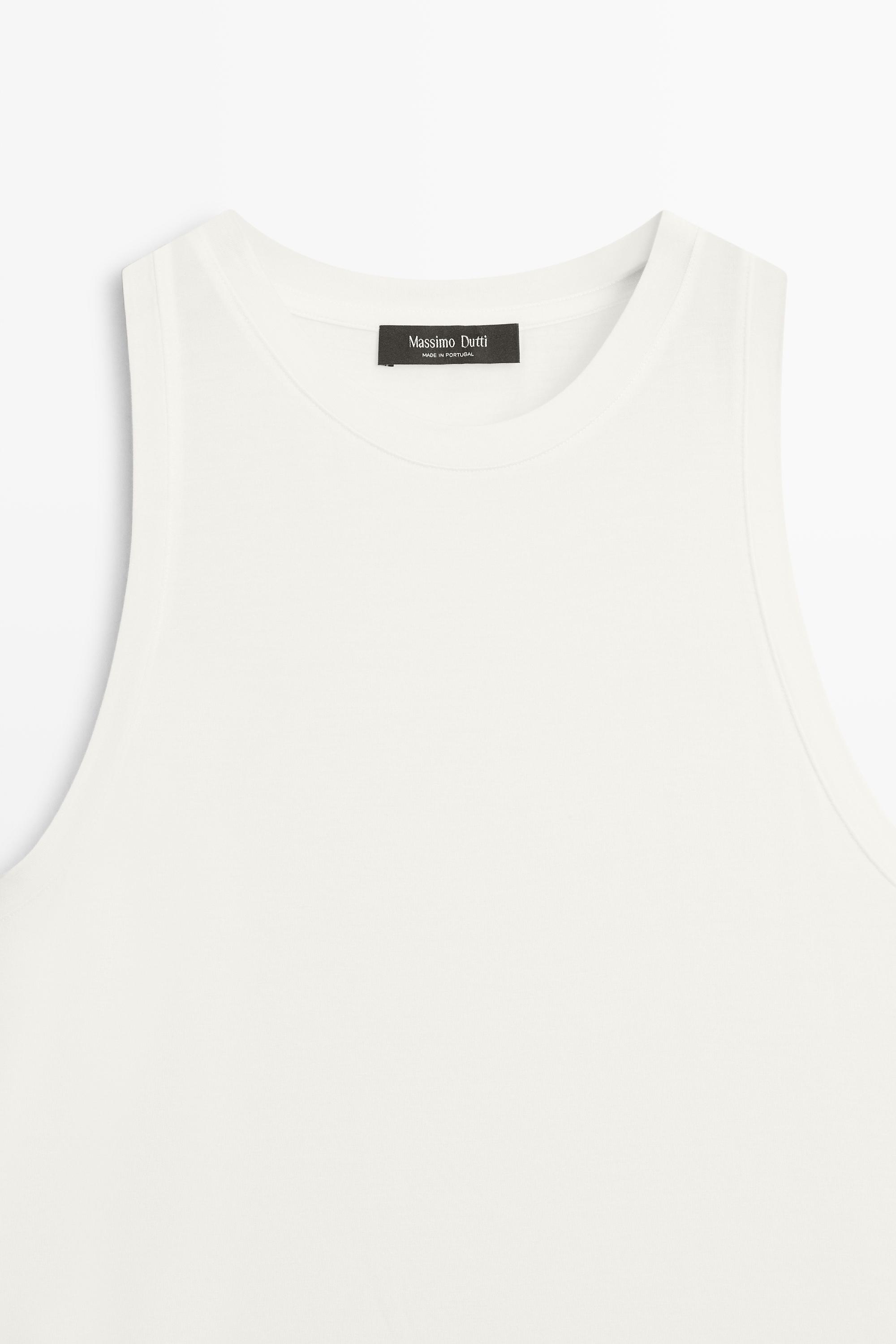 Silk blend sleeveless top - STUDIO